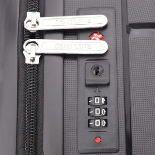 Большой чемодан Semi Line – 110 л, 4,2 кг Черный