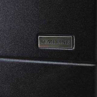 Велика валіза Semi Line – 112 л, 5,5 кг Чорна