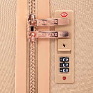 Большой чемодан Semi Line – 93 л, 3,87 кг Золотой