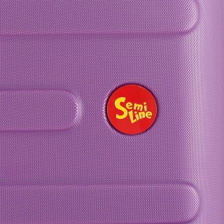 Велика валіза Semi Line – 97.5 л, 3,9 кг Фіолетова