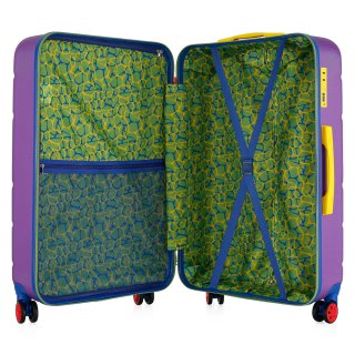 Большой чемодан Semi Line – 98 л, 3,8 кг Фиолетовый