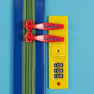 Велика валіза Semi Line – 98 л, 3,8 кг Блакитна