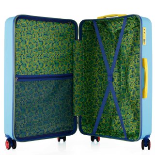 Большой чемодан Semi Line – 98 л, 3,9 кг Зеленый
