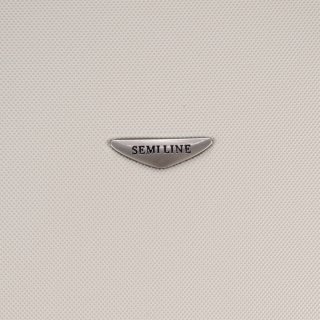 Большой чемодан Semi Line на 102/117 л весом 4,2 кг Бежевый