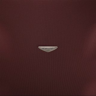 Большой чемодан Semi Line на 102/117 л весом 4,2 кг Бордовый
