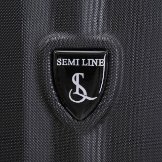 Большой чемодан Semi Line на 110 л весом 4,95 кг Черный