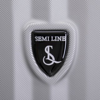Велика валіза Semi Line на 110 л вагою 4,95 кг Сірий