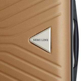 Велика валіза Semi Line на 97 л вагою 4 кг Коричневий