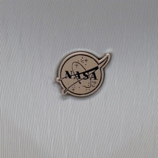 Велика валіза Semi Line NASA на 87 л вагою 4 кг Сріблястий