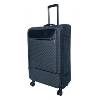 Большой чемодан Snowball – 104 / 120 л, 4,6 кг Черный