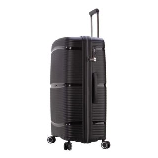 Большой чемодан Snowball – 105 л, 3,6 кг Черный