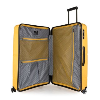 Большой чемодан Snowball – 105 л, 3,6 кг Желтый