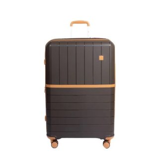 Велика валіза Snowball – 113/131 л, 4,6 кг Коричнева