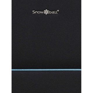 Велика валіза Snowball 22204 з нейлону на 99/117 л вагою 3,3 кг Чорна