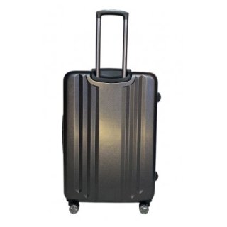 Большой чемодан Snowball 91603 – 118/133 л, 4,4 кг Черный