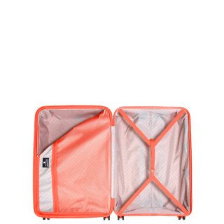 Велика валіза Snowball на 116/133 л вагою 4,5 кг з поліпропілену Помаранчевий Велика валіза Snowball на 116/133 л вагою 4,5 кг з поліпропілену Помаранчевий