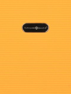 Большой чемодан Snowball размер L – 99/117 л, 5 кг Желтый
