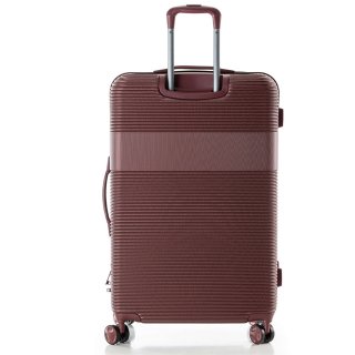 Большой чемодан Swissbrand Cairo на 97 л весом 4,2 кг из пластика Бордовый