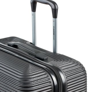 Большой чемодан Swissbrand Cairo на 97 л весом 4,2 кг из пластика Черный