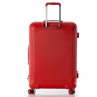 Большой чемодан Swissbrand London на 112 л из поликарбоната весом 4,35 кг Красный