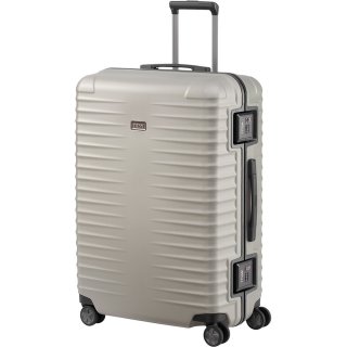 Большой чемодан Titan Litron Frame из поликарбоната на 101 л Шампань
