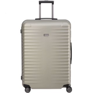 Большой чемодан Titan Litron Frame из поликарбоната на 101 л Шампань