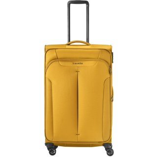 Большой чемодан Travelite Croatia на 90/96 л весом 3,3 кг Желтый