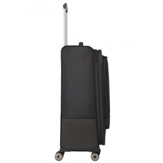 Большой чемодан Travelite Crosslite 5.0 на 88/93 л весом 3,5 кг Черный