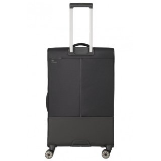 Большой чемодан Travelite Crosslite 5.0 на 88/93 л весом 3,5 кг Черный