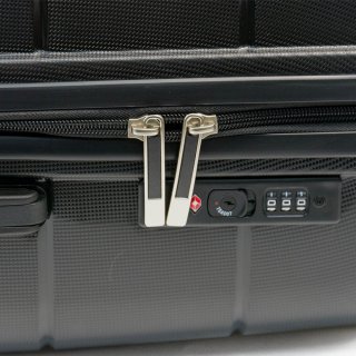 Большой чемодан Travelite Paklite Mailand Deluxe на 102 л весом 4,6 кг из полипропилена Черный