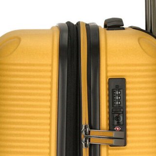 Большой чемодан Travelite Smarty Mint на 102 л из полипропилена Желтый