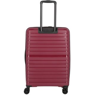 Большой чемодан Travelite Trient на 100 л весом 3,7 кг из полипропилена Бордовый