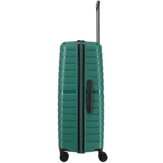 Большой чемодан Travelite Trient на 100 л весом 3,7 кг из полипропилена Зеленый