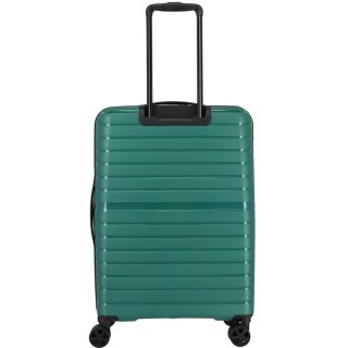 Большой чемодан Travelite Trient на 100 л весом 3,7 кг из полипропилена Зеленый