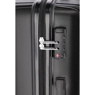Большой чемодан Travelite Vaka на 98 л весом 4,1 кг из полипропилена Черный