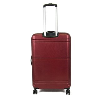 Большой чемодан Travelite Yamba на 99 л из пластика на 4 колесах Красный
