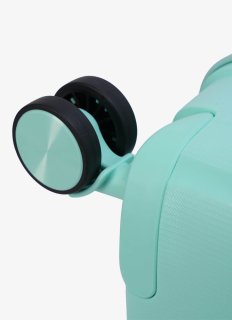 Большой чемодан V&V Travel Flash light 2.0 с расширением на 115/125 л весом 4,3 кг из полипропилена Бирюзовый