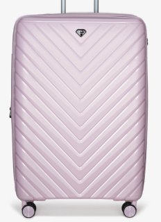 Большой чемодан V&V Travel Invictus – 108/120 л, 4,3 кг Розовый