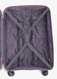 Большой чемодан V&V Travel Metallo – 105 / 115 л, 4,5 кг Розовый