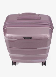 Большой чемодан V&V Travel Metallo – 105 / 115 л, 4,5 кг Розовый