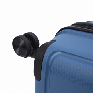 Большой чемодан V&V Travel Peace на 115/125 л из полипропилена Синий