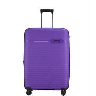 Большой чемодан V&V Travel Summer Breeze на 115/125 л весом 4,3 кг из полипропилена Фиолетовый