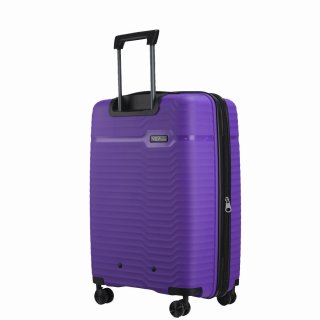 Большой чемодан V&V Travel Summer Breeze на 115/125 л весом 4,3 кг из полипропилена Фиолетовый
