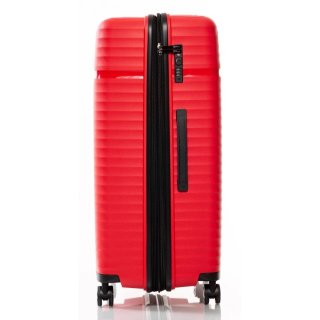 Большой чемодан V&V Travel Summer Breeze на 115/125 л весом 4,3 кг из полипропилена Красный