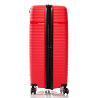 Большой чемодан V&V Travel Summer Breeze на 115/125 л весом 4,3 кг из полипропилена Красный