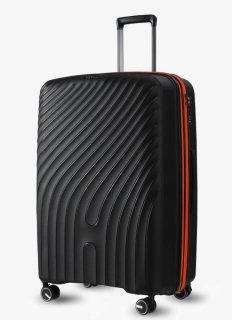Большой чемодан V&V Travel Urban – 100 / 110 л, 4 кг Черный