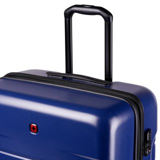 Большой чемодан Wenger Lyne 99 л/115 л из поликарбоната Синий