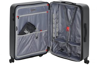 Большой чемодан Wenger Matrix 96/110 л из поликарбоната Серый