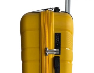 Велика валіза Worldline – 96 л, 4,1 кг Жовта