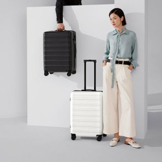 Большой чемодан Xiaomi Ninetygo Business Travel на 100 л из поликарбоната Белый